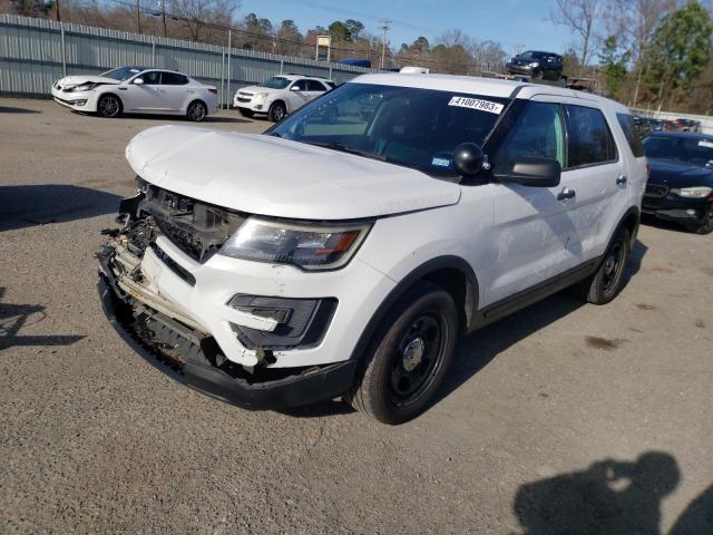 1FM5K8AR6HGA94797 - 2017 FORD EXPLORER POLICE INTERCEPTOR WHITE photo 1