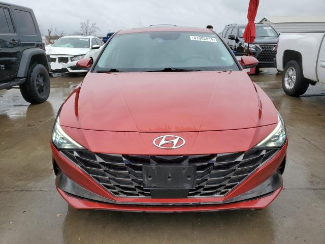 KMHLP4AG3MU119392 - 2021 HYUNDAI ELANTRA LIMITED RED photo 5