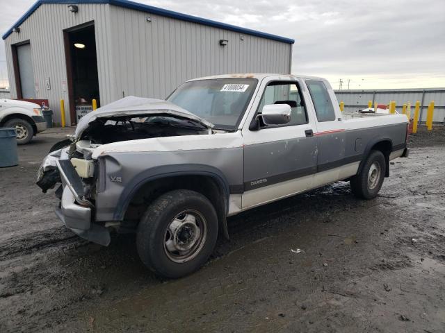 1B7GL23Y5PS195448 - 1993 DODGE DAKOTA WHITE photo 1