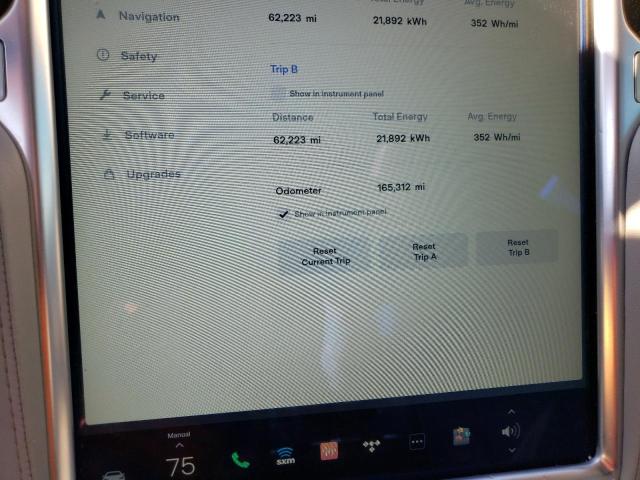 5YJSA1H11EFP63985 - 2014 TESLA MODEL S ვერცხლისფერი ფოტო 9