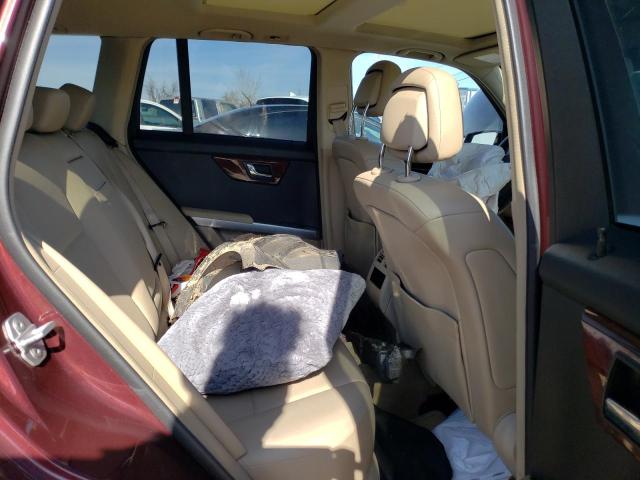 WDCGG8HB4AF388826 - 2010 MERCEDES-BENZ GLK 350 4MATIC BURGUNDY photo 6