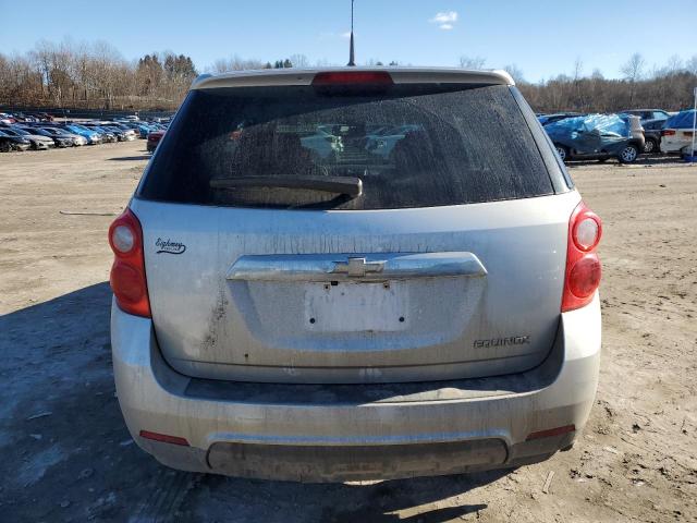 2CNFLCEC3B6331764 - 2011 CHEVROLET EQUINOX LS SILVER photo 6