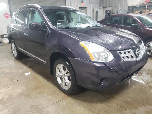 JN8AS5MV5CW377091 - 2012 NISSAN ROGUE S GRAY photo 4