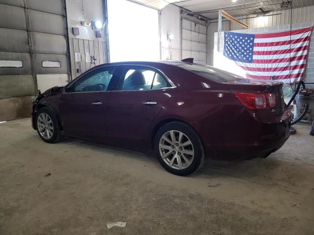 1G11F5SL6FF128989 - 2015 CHEVROLET MALIBU LTZ ბურგუნდია ფოტო 2