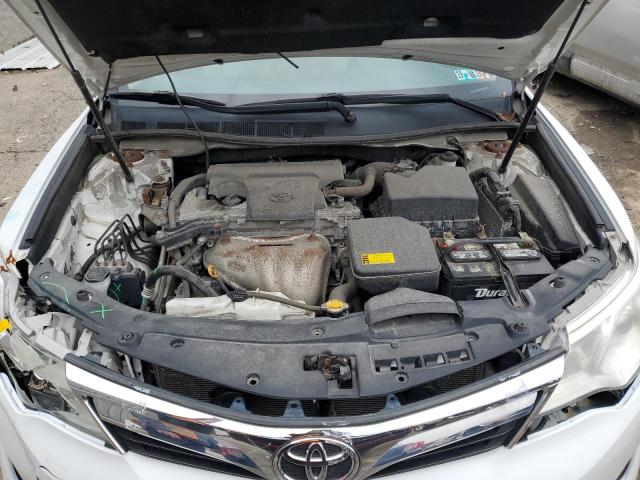 4T4BF1FK8CR202914 - 2012 TOYOTA CAMRY BASE WHITE photo 11