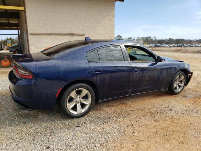 2C3CDXHG6FH747896 - 2015 DODGE CHARGER SXT BLUE photo 3