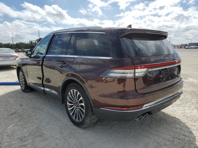 5LM5J7WC1LGL19344 - 2020 LINCOLN AVIATOR RESERVE BURGUNDY photo 2