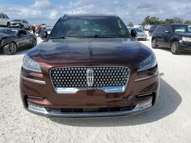 5LM5J7WC1LGL19344 - 2020 LINCOLN AVIATOR RESERVE BURGUNDY photo 5