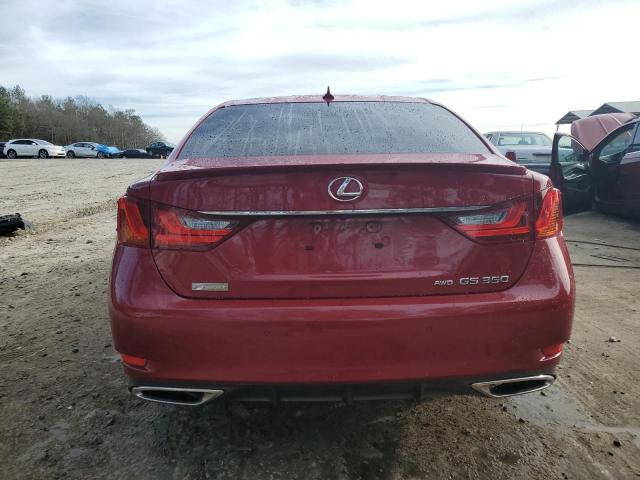 JTHCE1BL0E5022097 - 2014 LEXUS GS 350 RED photo 6