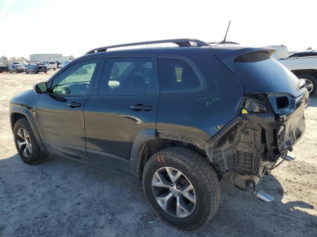 1C4PJMBS0HW601905 - 2017 JEEP CHEROKEE TRAILHAWK BLACK photo 2