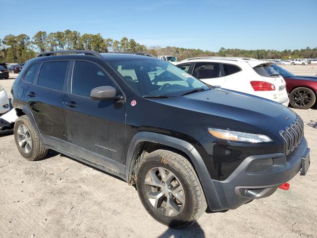 1C4PJMBS0HW601905 - 2017 JEEP CHEROKEE TRAILHAWK BLACK photo 4