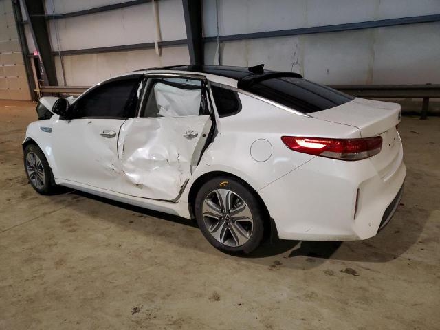 KNAGU4LE1J5020230 - 2018 KIA OPTIMA HYBRID WHITE photo 2