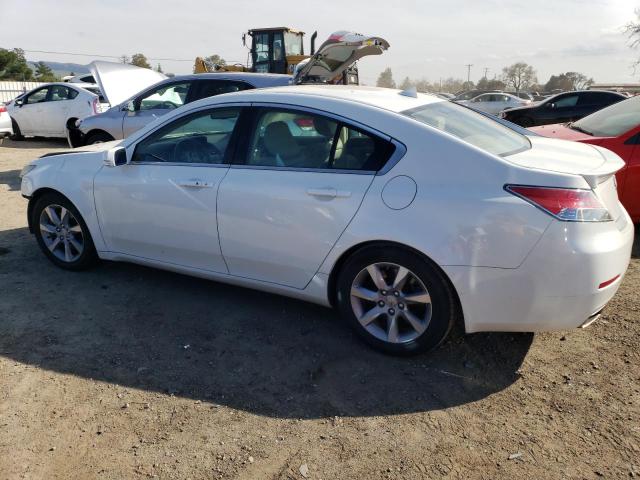 19UUA8F50DA002154 - 2013 ACURA TL TECH WHITE photo 2