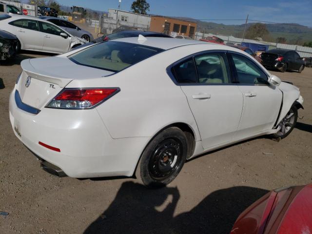 19UUA8F50DA002154 - 2013 ACURA TL TECH WHITE photo 3