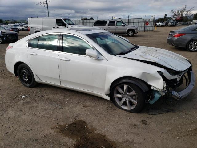 19UUA8F50DA002154 - 2013 ACURA TL TECH WHITE photo 4