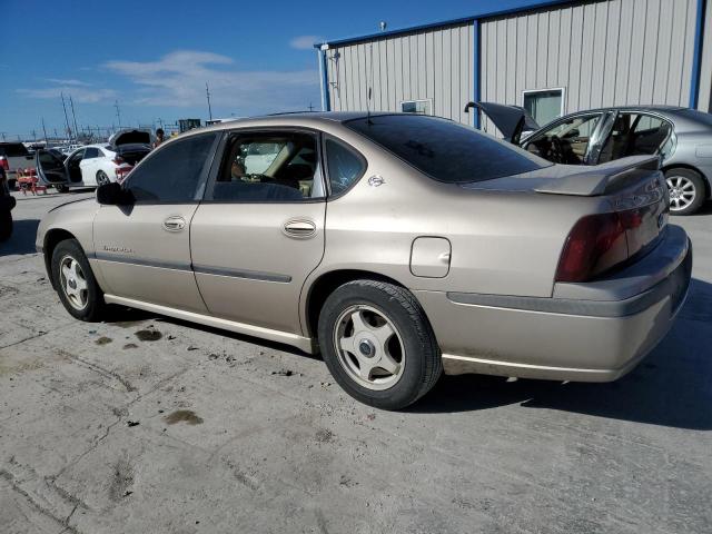 2G1WH55K519358396 - 2001 CHEVROLET IMPALA LS GOLD photo 2