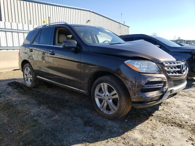 4JGDA5HB3EA380093 - 2014 MERCEDES-BENZ ML 350 4MATIC BROWN photo 4