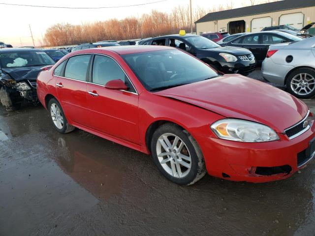 2G1WC5E35D1185327 - 2013 CHEVROLET IMPALA LTZ RED photo 4