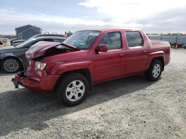 2HJYK16566H533668 - 2006 HONDA RIDGELINE RTL BURGUNDY photo 1