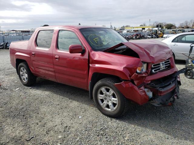 2HJYK16566H533668 - 2006 HONDA RIDGELINE RTL BURGUNDY photo 4