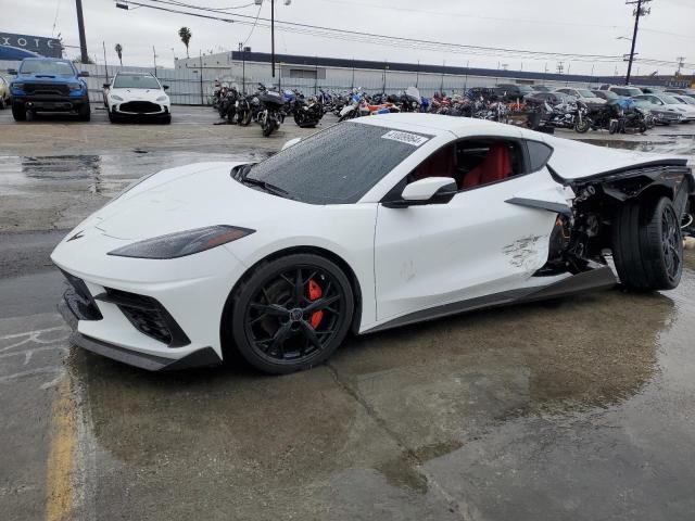 1G1YB2D45M5123641 - 2021 CHEVROLET CORVETTE STINGRAY 2LT WHITE photo 1