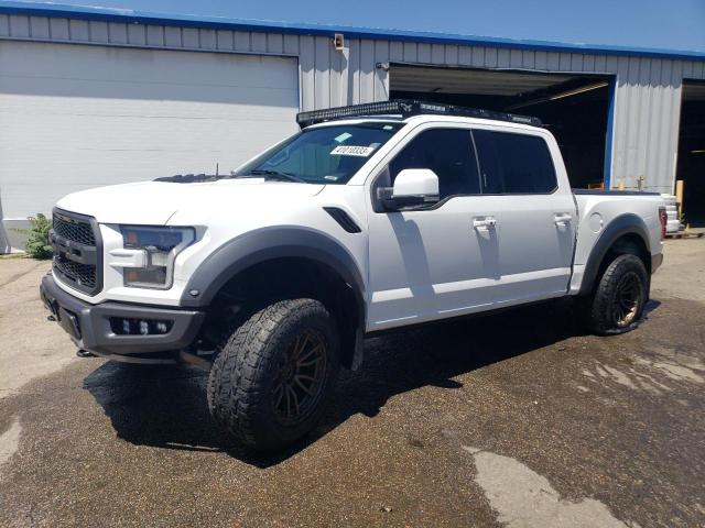 1FTFW1RGXJFE47464 - 2018 FORD F150 RAPTOR WHITE photo 1