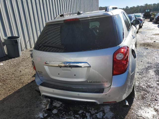 2GNFLHE31F6409604 - 2015 CHEVROLET EQUINOX LTZ SILVER photo 6