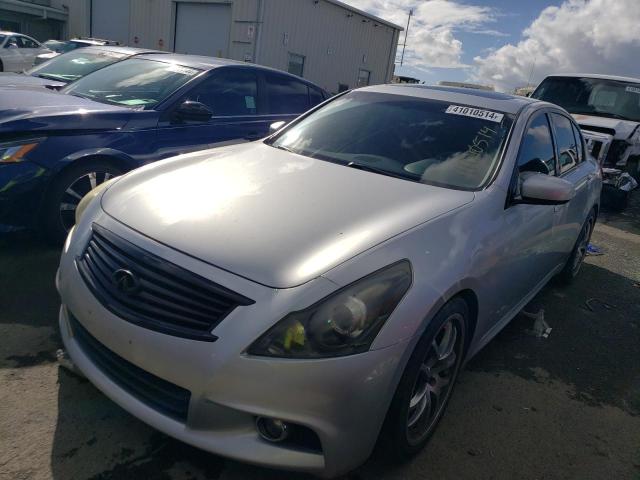 JN1CV6AP9CM930766 - 2012 INFINITI G37 BASE SILVER photo 1