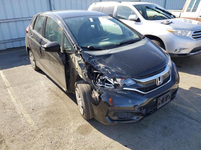 3HGGK5H40KM729310 - 2019 HONDA FIT LX BLACK photo 4