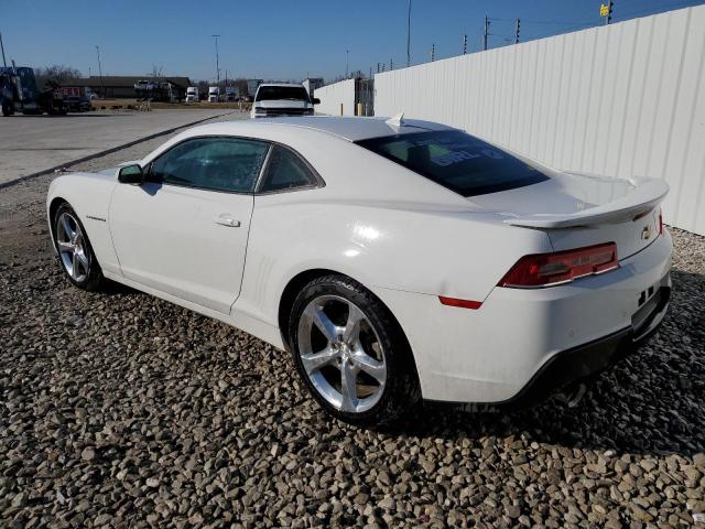 2G1FD1E32F9160282 - 2015 CHEVROLET CAMARO LT WHITE photo 2