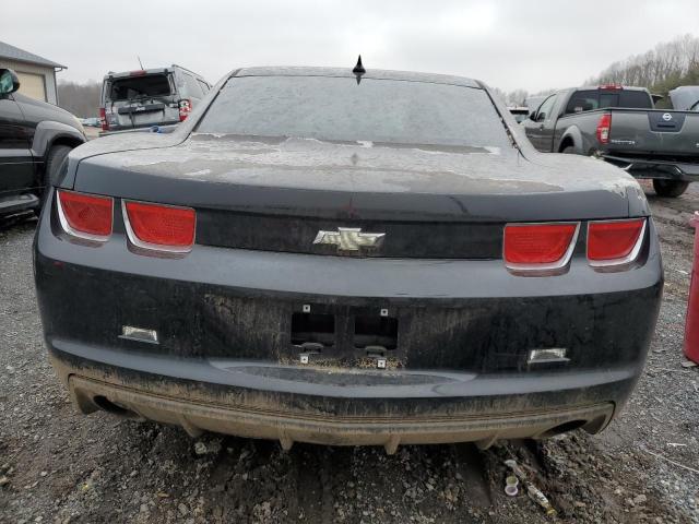 2G1FF1EV7A9159259 - 2010 CHEVROLET CAMARO LT BLACK photo 6