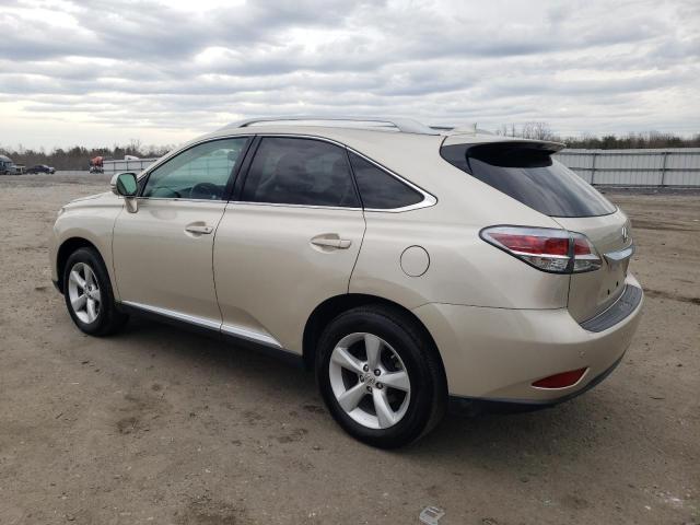 2T2BK1BA2EC246748 - 2014 LEXUS RX 350 BASE TAN photo 2