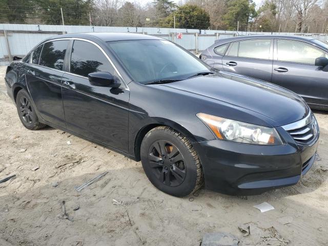 1HGCP2F65CA047296 - 2012 HONDA ACCORD SE BLACK photo 4