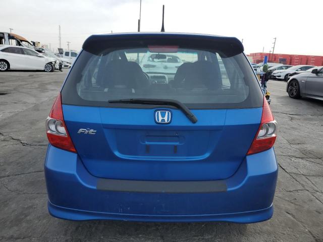 JHMGD38618S026926 - 2008 HONDA FIT SPORT BLUE photo 6