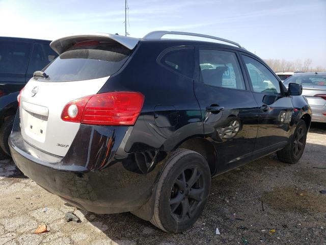 JN8AS58T99W330387 - 2009 NISSAN ROGUE S BLACK photo 3