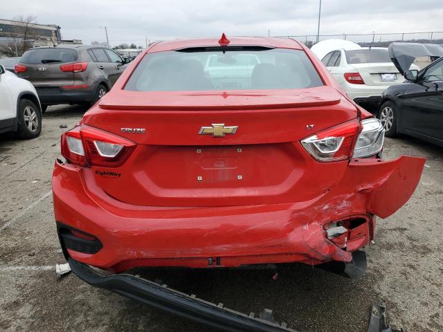 1G1BE5SM1G7326276 - 2016 CHEVROLET CRUZE LT RED photo 6