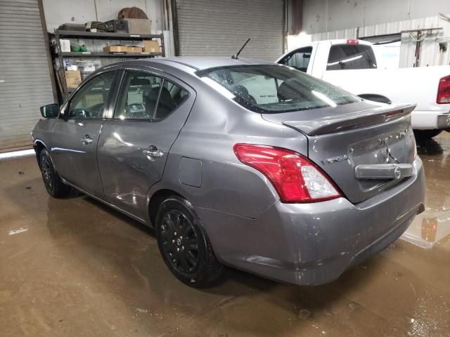 3N1CN7APXHL857334 - 2017 NISSAN VERSA S GRAY photo 2