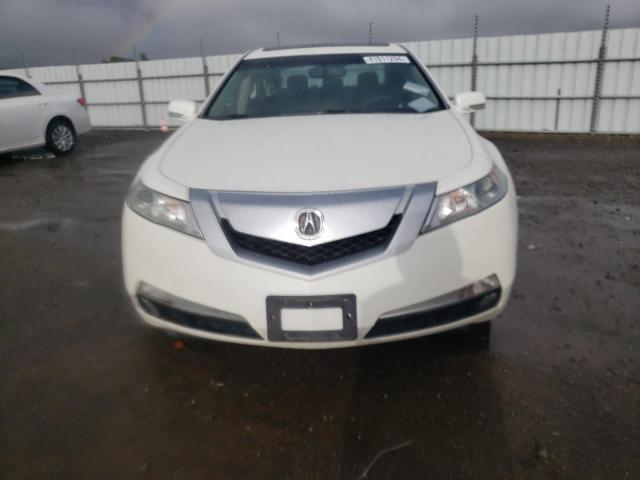 19UUA8F56AA020217 - 2010 ACURA TL WHITE photo 5