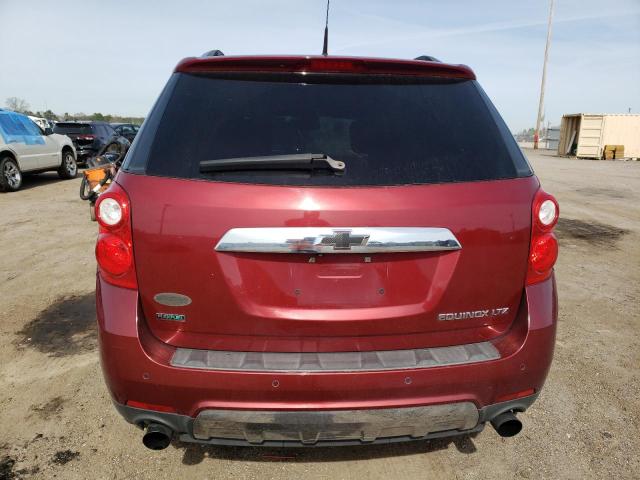 2CNFLFE52B6303313 - 2011 CHEVROLET EQUINOX LTZ RED photo 6