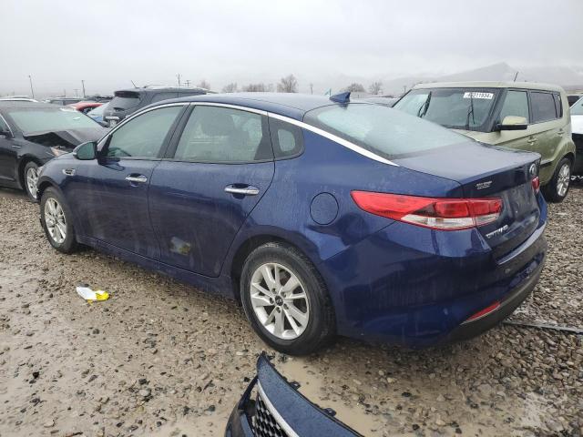 5XXGT4L35JG242964 - 2018 KIA OPTIMA LX BLUE photo 2