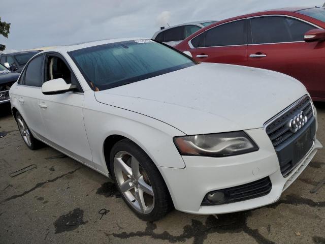 WAUBFAFL0CA025412 - 2012 AUDI A4 PREMIUM WHITE photo 4