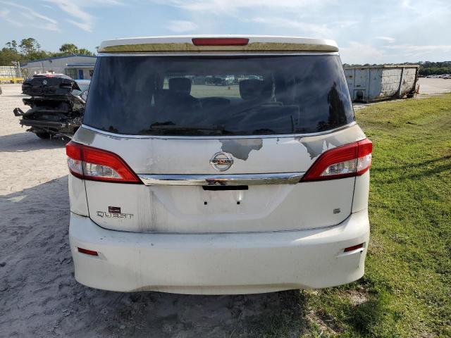 JN8AE2KP7B9007736 - 2011 NISSAN QUEST S WHITE photo 6