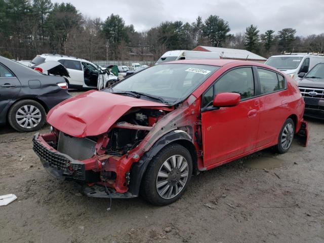 JHMZE2H32ES002555 - 2014 HONDA INSIGHT RED photo 1