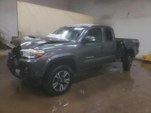 5TFSZ5AN9KX187500 - 2019 TOYOTA TACOMA ACCESS CAB ნაცრისფერი ფოტო 1