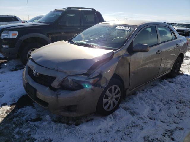 2T1BU4EE7AC371107 - 2010 TOYOTA COROLLA BASE TAN photo 1