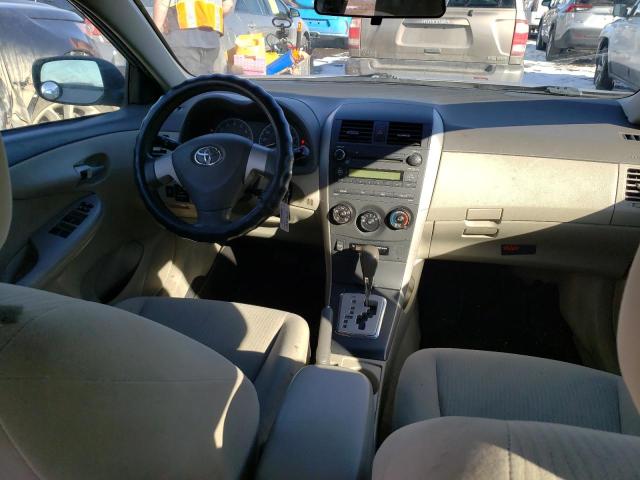 2T1BU4EE7AC371107 - 2010 TOYOTA COROLLA BASE TAN photo 8