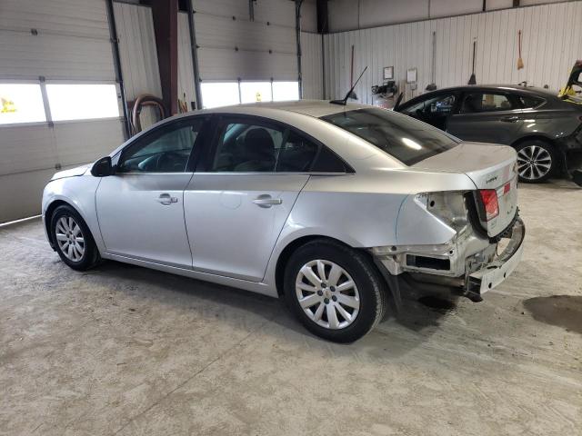 1G1PC5SH4B7107464 - 2011 CHEVROLET CRUZE LS GRAY photo 2