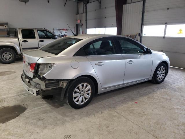 1G1PC5SH4B7107464 - 2011 CHEVROLET CRUZE LS GRAY photo 3