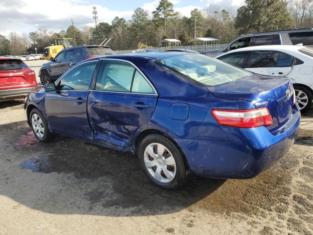 4T1BE46K27U022655 - 2007 TOYOTA CAMRY CE BLUE photo 2