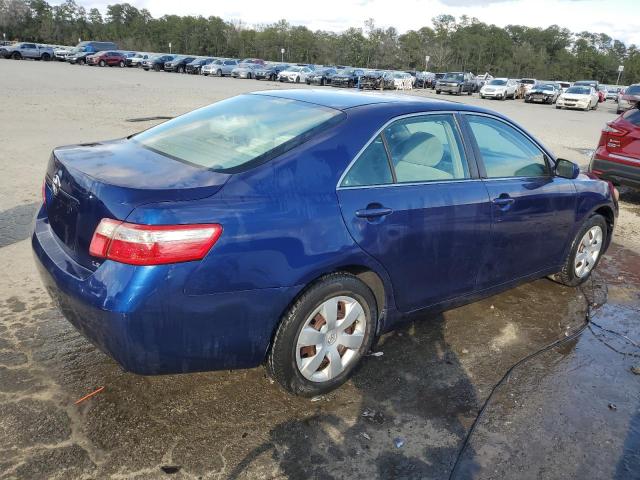 4T1BE46K27U022655 - 2007 TOYOTA CAMRY CE BLUE photo 3